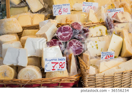 Cheese market. Large selection of cheeses. Catania Cheese market. Large selection of cheeses. Catania 36556234