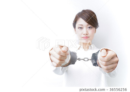 A woman arrested 36556256