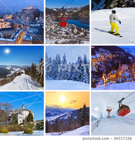 Collage of Austria images Collage of Austria images 36557188
