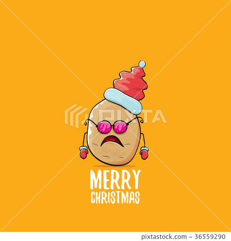 vector funky comic cartoon cute brown smiling 36559290