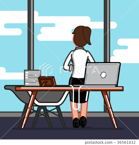 Business sketch woman Business sketch woman 36561832