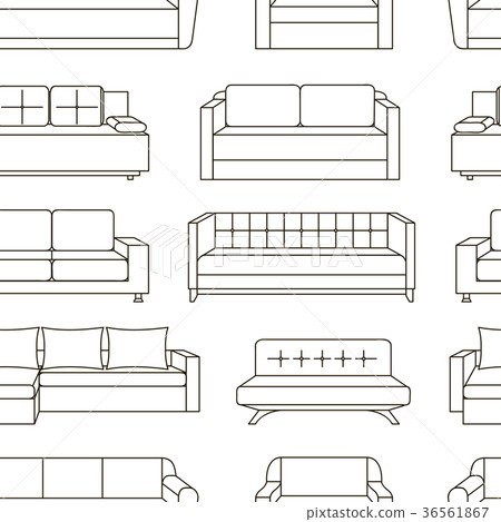 Sofa set pattern 36561867