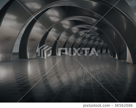 bstract structure,Long tunnel. 36562086