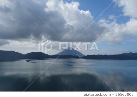 Kaimondake and Lake Ikeda Nature Landscape Travel Travel Ibusuki South Kyushu Cloud 36563003