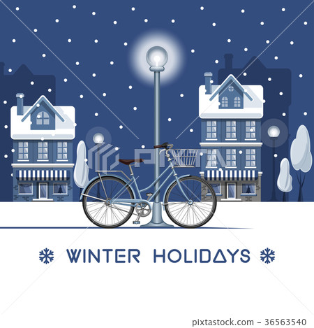 Greeting card for winter holidays Greeting card for winter holidays 36563540