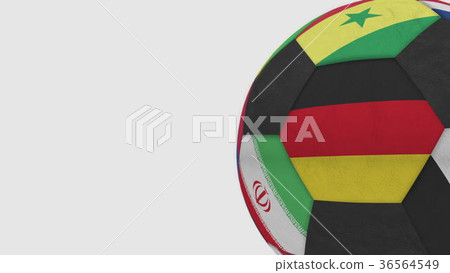 Football ball featuring different national teams Football ball featuring different national teams 36564549