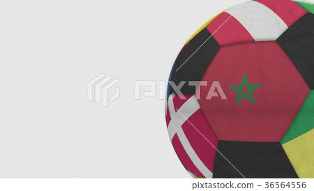 Football ball featuring different national teams Football ball featuring different national teams 36564556