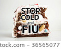 flu and colds stop. cake 36565077