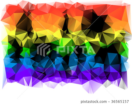 triangles background. different-colored triangles background. different-colored 36565157