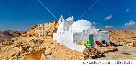 Mosque at Chenini, a a fortified Berber village in 36566125