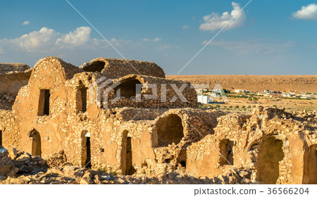 Ksar Ouled Debbab, a fortified village near 36566204