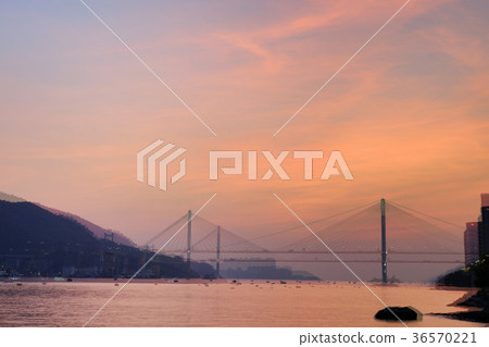 sun set of Rambler Channel, Hong Kong sun set of Rambler Channel, Hong Kong 36570221