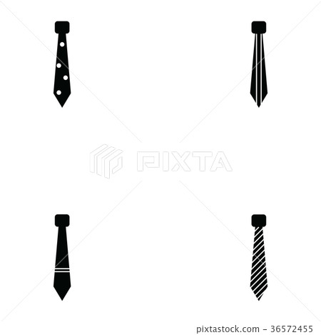 tie icon set 36572455