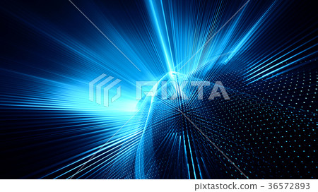 Abstract blue and black background. Abstract blue and black background. 36572893