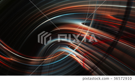 Abstract blue and red on black background texture. Abstract blue and red on black background texture. 36572910