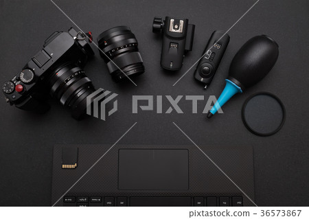 Photographic, Digital camera on background Photographic, Digital camera on background 36573867