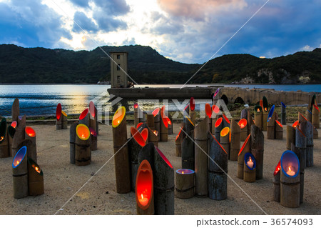 Katajima Bamboo Lantern Festival Dusk Katajima torpedo test site ruins Katajima Bamboo Lantern Festival Dusk Katajima torpedo test site ruins 36574093