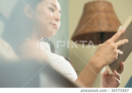 woman reading woman reading 36575887