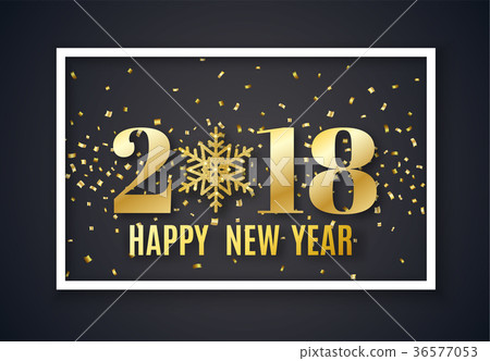 2018 New Year background 2018 New Year background 36577053
