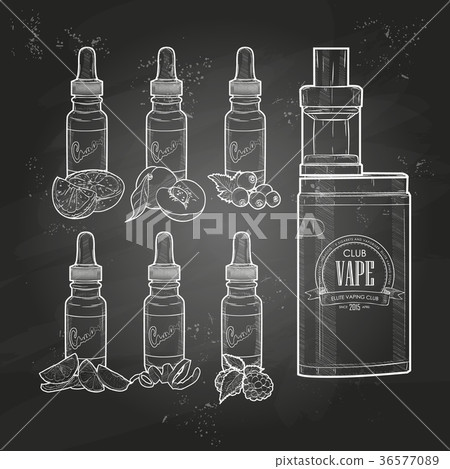 Vector vape pen - Stock Illustration [36577089] - PIXTA