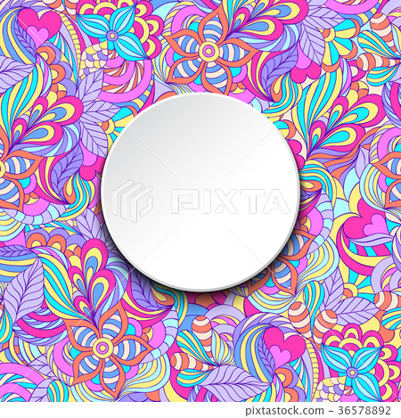 Colorful invitation card Colorful invitation card 36578892