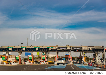 Tomei Expressway Okazaki Inter的出口 36579022