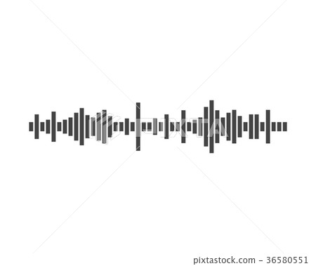 Sound waves vector illustration Sound waves vector illustration 36580551