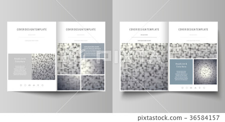 Business templates for bi fold brochure, magazine 36584157