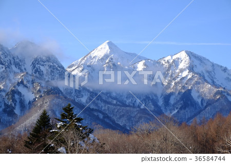 From Togakushi ski resort Togakushi mountain range From Togakushi ski resort Togakushi mountain range 36584744