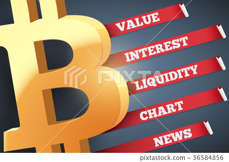 Background of Bitcoin Infographic Background of Bitcoin Infographic 36584856