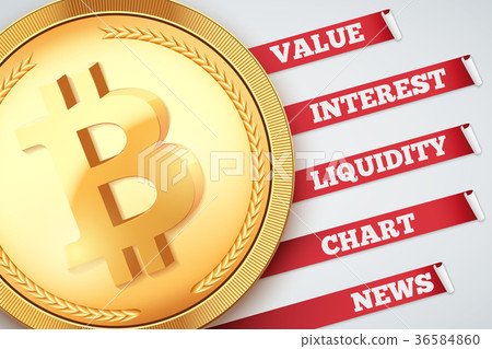 Background of Bitcoin Infographic Background of Bitcoin Infographic 36584860
