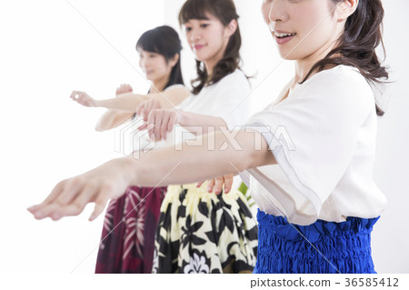 草裙舞課堂 36585412