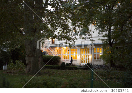  德國，柏林，舊建築，德國，柏林，舊建築物， 36585741