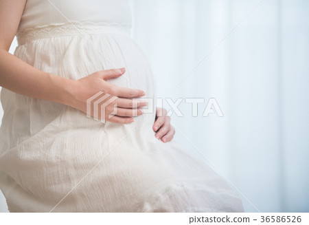 孕婦(實際孕婦的模型) 孕婦(實際孕婦的模型) 36586526