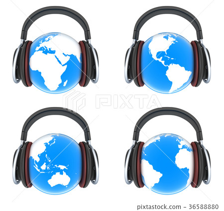 earth music. Front view earth music. Front view 36588880