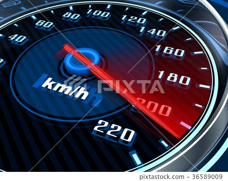 Car Speedometer 36589009