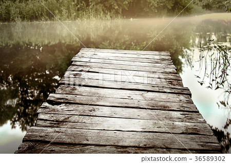 Fishermans bridge in the morning 36589302