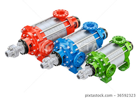 Set of horizontal multistage centrifugal pump 36592323