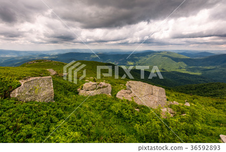 white boulders on the hillside white boulders on the hillside 36592893