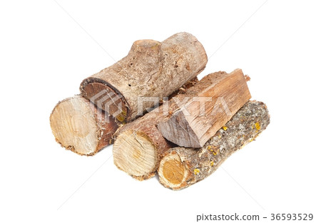 Log wood pile Log wood pile 36593529