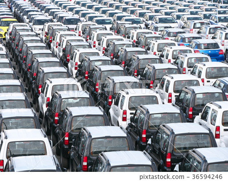 Export car-Nagoya port 36594246