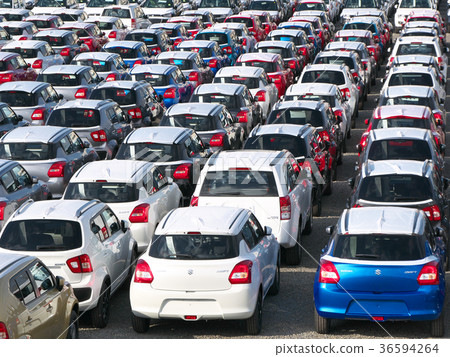 Export car-Nagoya port 36594264