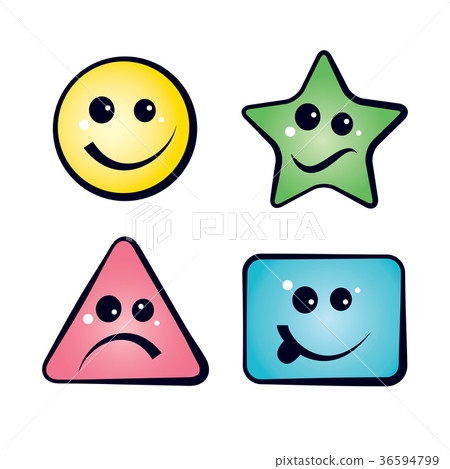 Color Smiley Faces emoji icons Color Smiley Faces emoji icons 36594799