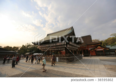 Yasaka Jinja temple in Kyoto, Japan.  36595802