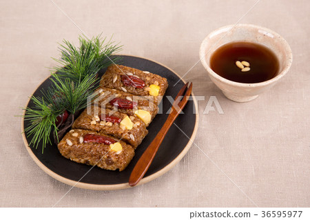 Isolated shot in studio - the Korean traditional colorful refreshments. 144 Isolated shot in studio - the Korean traditional colorful refreshments. 144 36595977