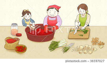 kimjang, kimchi-making for the winter 010 kimjang, kimchi-making for the winter 010 36597027