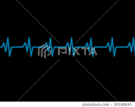 heart pulse illustration 36598643
