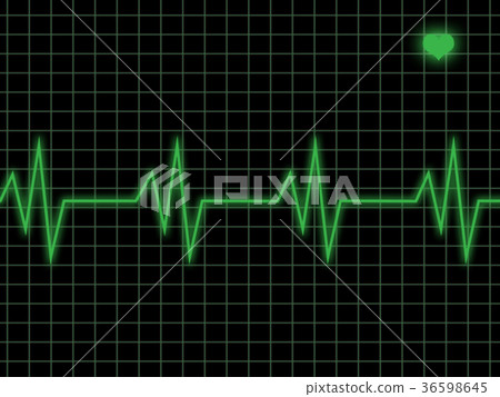 heart pulse illustration heart pulse illustration 36598645