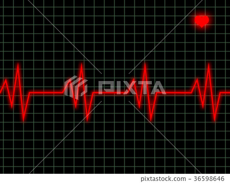 heart pulse illustration heart pulse illustration 36598646