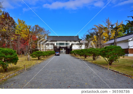 Kyoto, the northern major gate of Nijo Castle 36598786